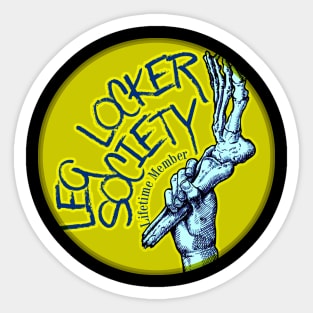 Leg Locker Society - Jiu jitsu, judo, grappling Sticker